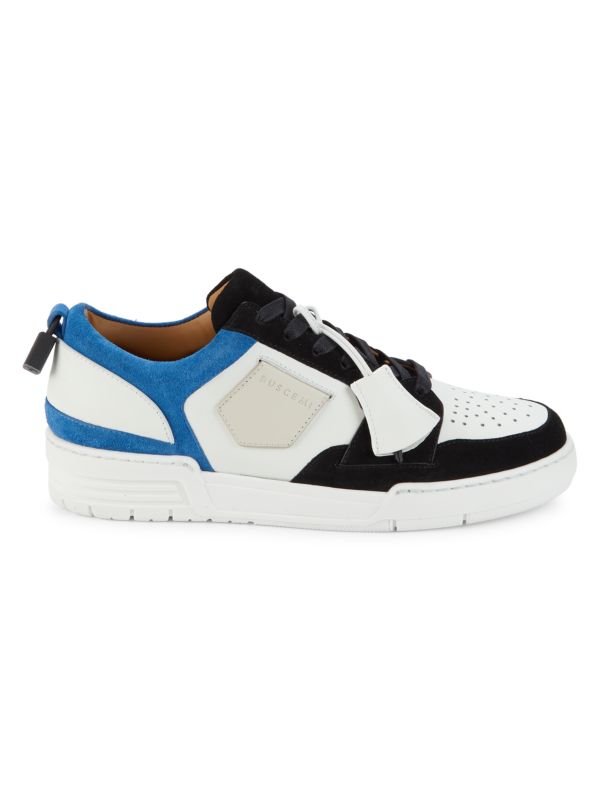 Buscemi Air Jon Colorblock Leather & Suede Sneakers